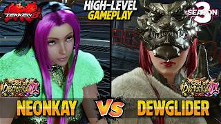 T8 Season 3 – NeonKay (MIARY ZO) vs dewglider (LILI) – High Level Gameplay