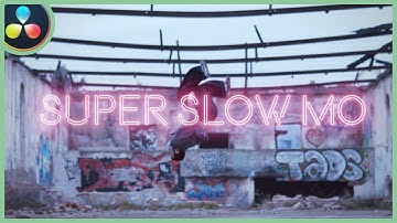 How To Make Any Footage SUPER SLOW MO | DaVinci Resolve 17 |
