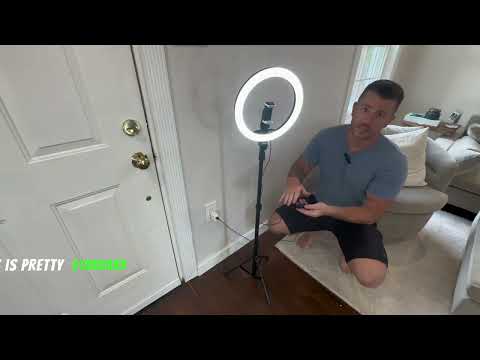 Review: Aureday 12'' Selfie Ring Light with 62'' Tripod Stand and Phone Holder