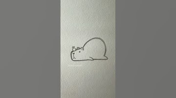 Cute Things to Draw When Bored - day 73 #easy #cute #sketch #art #drawing #tutorial #cutethings #fyp