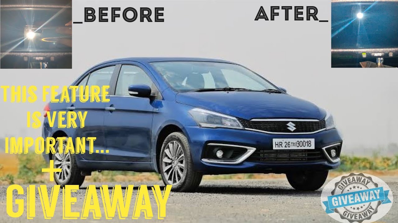 AutoDimming IRVM + Giveaway Best In Segment Feature Ciaz 2020 YouTube