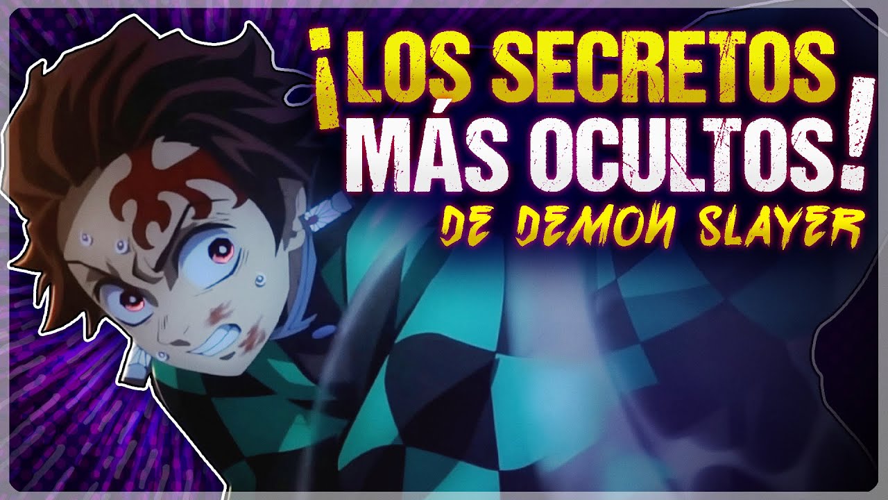 ¡Los Datos Más Ocultos en Demon Slayer!