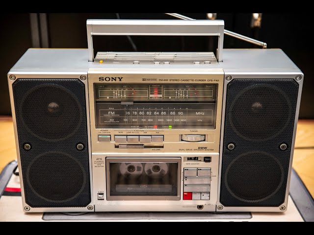 SONY ソニー CFS-F40 ラジカセ ラジオ FM⁄AM ステレオ カセット