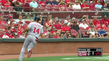 WSH@CIN: Difo plates Heisey on RBI groundout