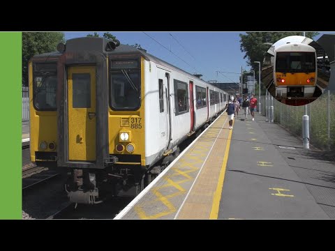 Trains at Waltham Cross