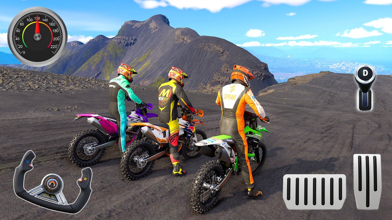 Kawasaki KX-450F & KTM 450 EXC | Motocross OFFROAD Dirt Bike | The Crew Motorfest Gameplay