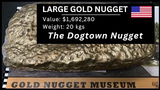 Gold Nugget | over $1,7m (54 lbs) found In California, USA 🇺🇸 | The Dogtown Nugget @Goldminingtips