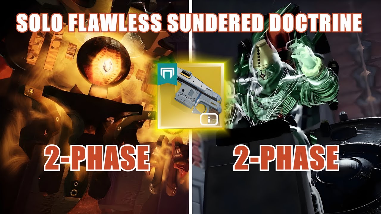 Bugged Sturm DESTROYS Zoetic and Kerrev | Solo Flawless Sundered Doctrine on Titan