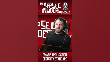 Exploring OWASP ASVS - The AppSec Insiders Podcast