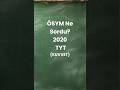 ÖSYM ne sordu? TYT 2020 Kuvvet Sorusu #yks #tyt #çıkmışsorular #kuvvet