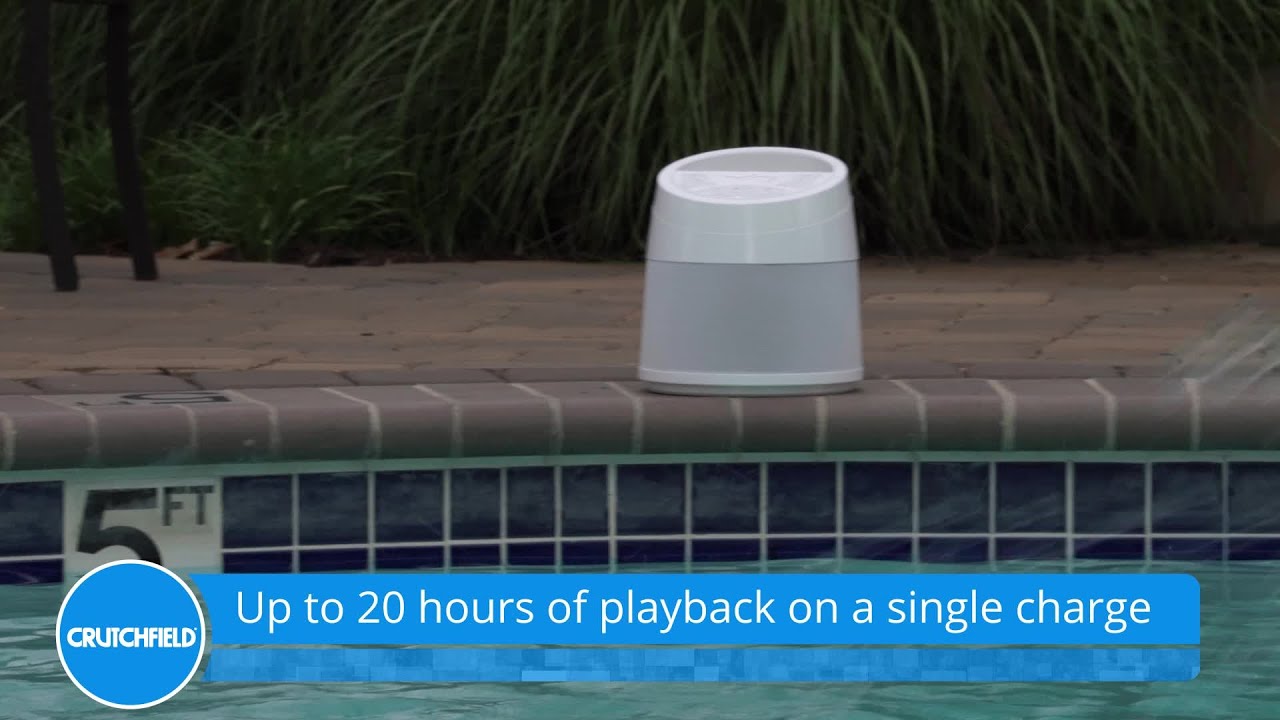 Soundcast Melody weather-resistant portable Bluetooth speaker | Crutchfield video