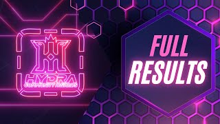 Information Full Results: Hydra Community Awards 2024 (Ceremony Video) Update