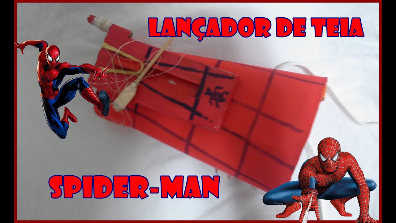 Como Se Faz Um Lançador De Teia Do Homem Aranha
