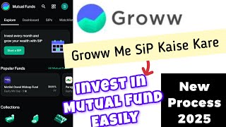 Groww App SIP Investment Kaise Kare 2025 | groww mutual fund sip kaise kare