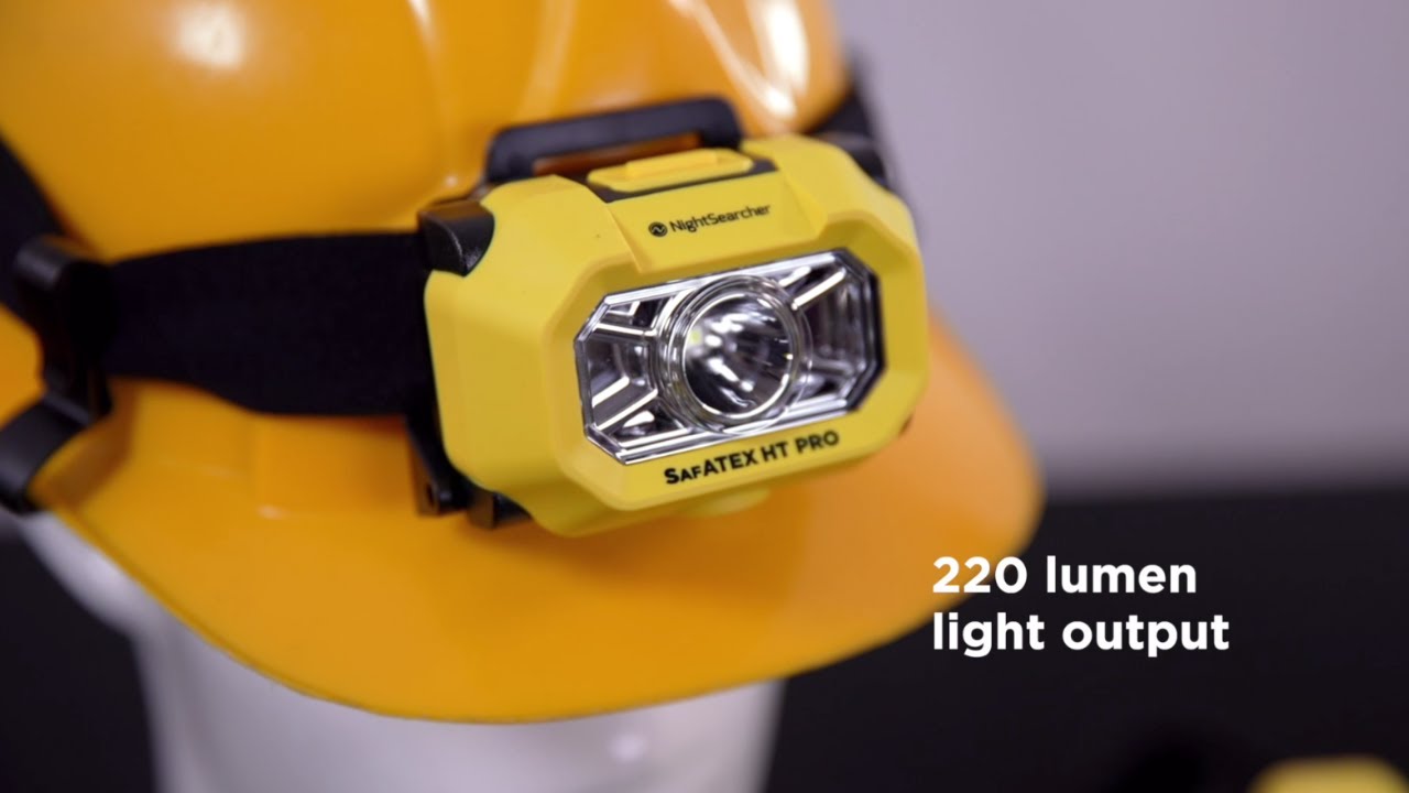 NightSearcher SafATEX Sigma Head Torches - YouTube