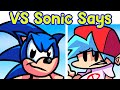 Friday Night Funkin' VS Sonic Says (FNF Mod) (Adventures of Sonic The Hedgehog)