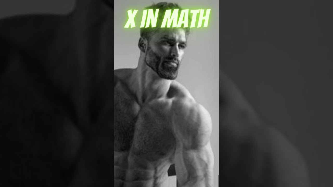 “x” in English vs Math