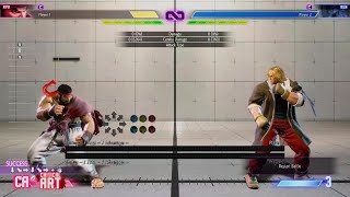 Street Fighter 6 Ryu Mid-Combo-Hadoken Hashogeki Shoryuken Super