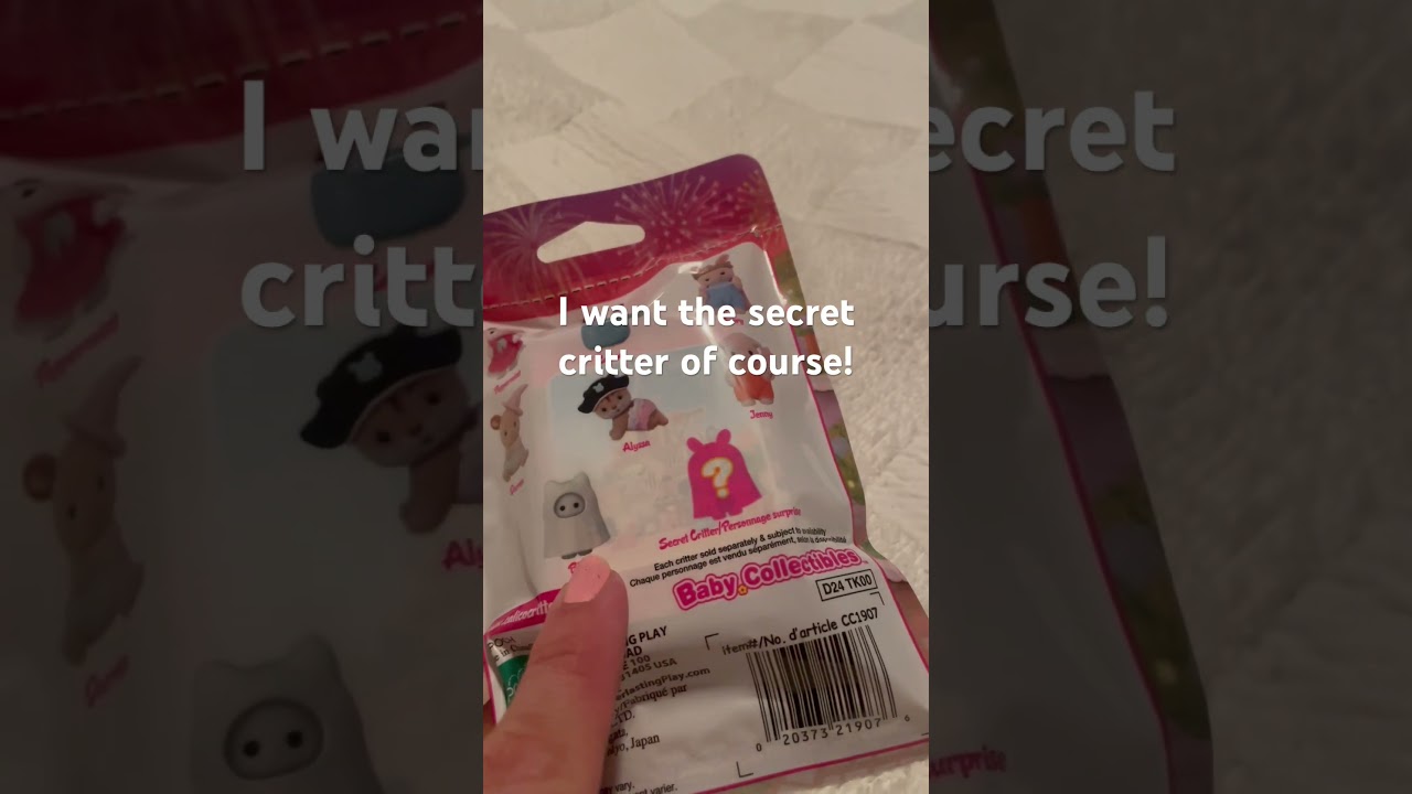 Calico critter blind bag. 