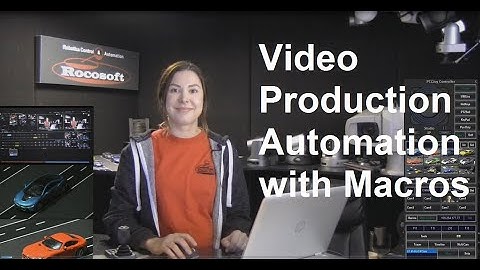 Controlling PTZ Cameras and NewTek TriCaster with Macros