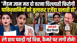 'मैडम ज्ञान मत दो वरना चिल्लाती फिरोगी, पाकिस्तानियों को बुलाकर एजेंडा चलाती हो' Godi Media | Chitra