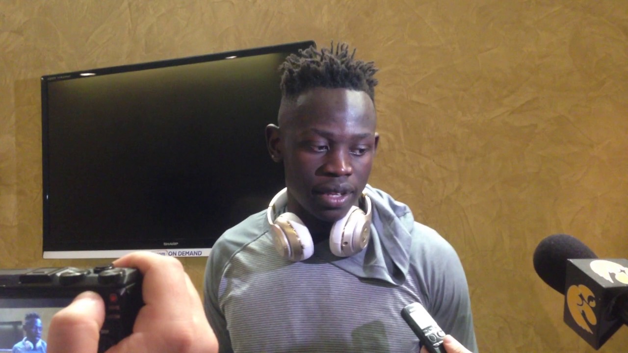 Iowa's Peter Jok on his return from a back injury