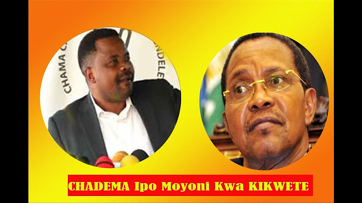 LEMA Afichua ''CHADEMA Ipo Kwenye Moyo Wa KIKWETE Naweza Nisigombee''