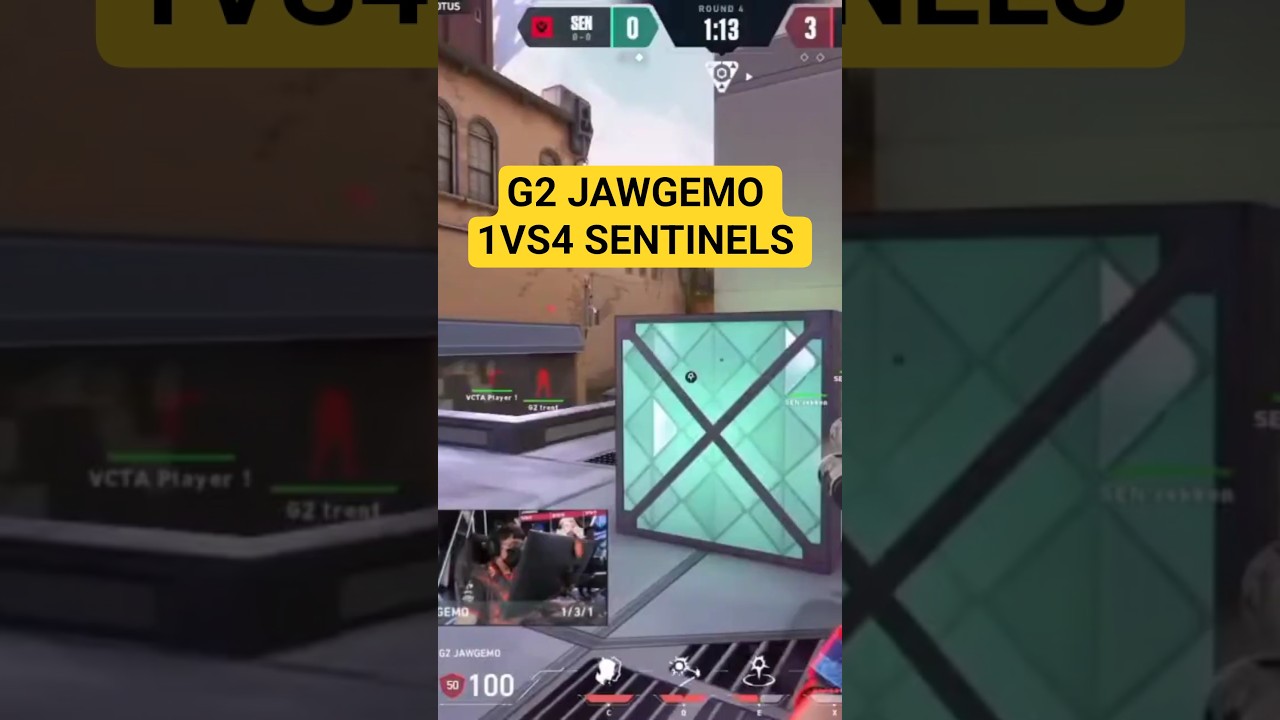 G2 JAWGEMO 1 VS 4 SENTINELS