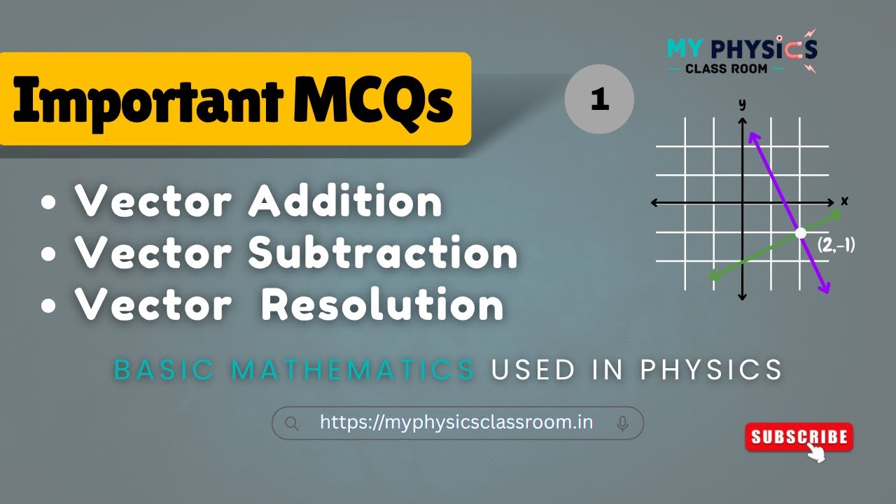 How to Solve Vector Problems? Numerical Examples on Addition, Subtraction & Resolution