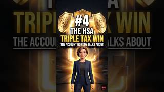 The Triple Tax Advantage: The HSA #taxstrategy #HSAtips #USAtaxes