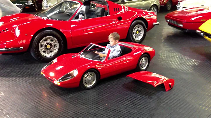 Porsche 904 Carrera GTS electric kid car test drive - DayDayNews