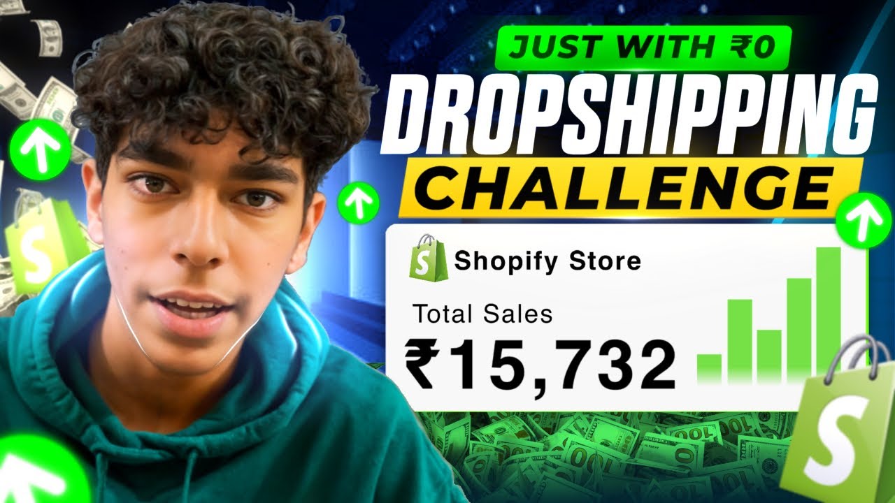 I Tried Dropshipping With ₹0 REAL RESULTS❗️