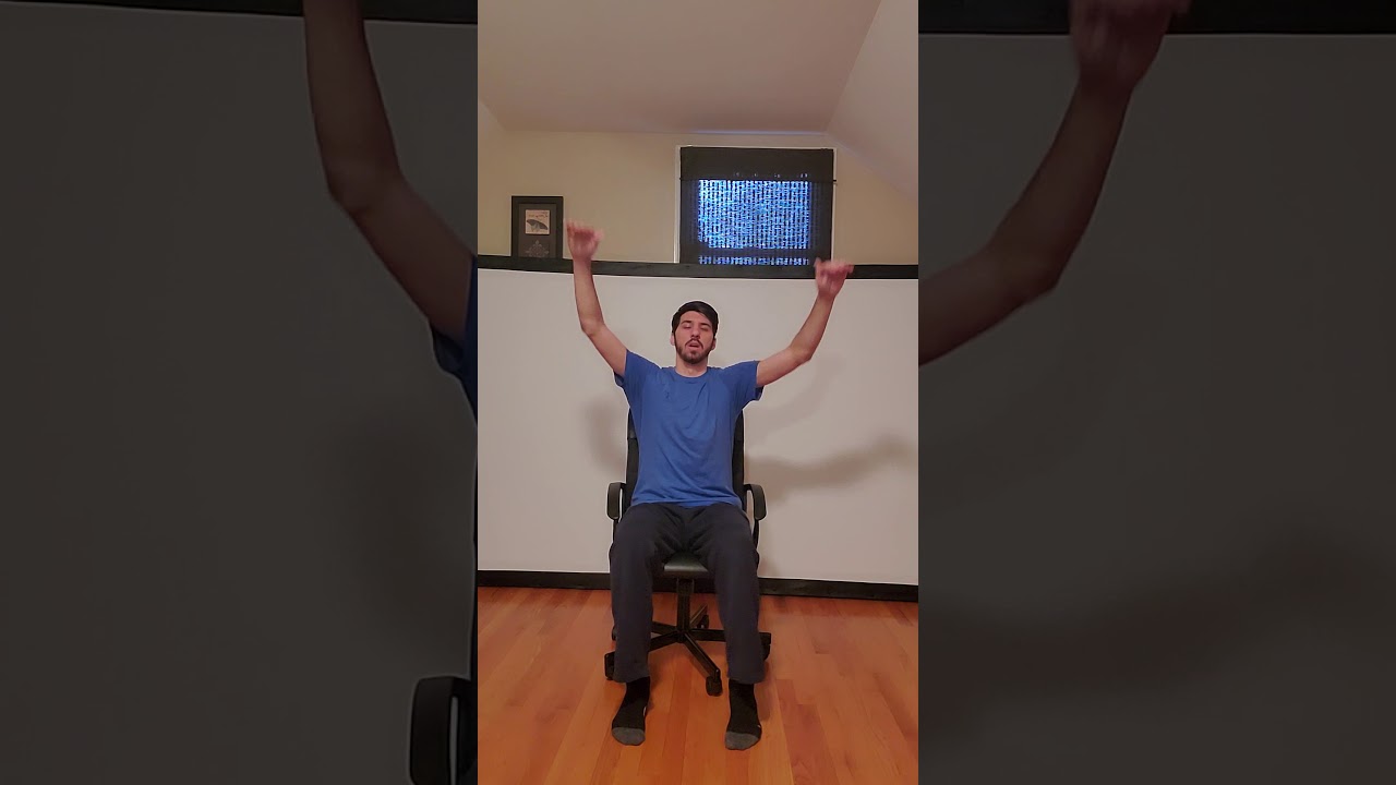 P.E Home Activities with Coach Garriti: Seated Chair Exercises