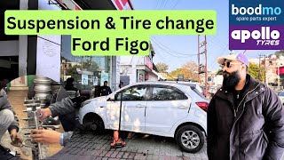Ford Figo Suspension Change Ford Figo Tire Change