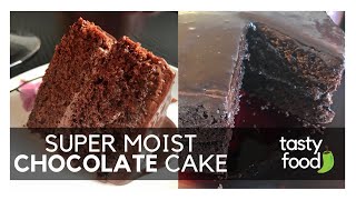 Super moist chocolate cake recipe -