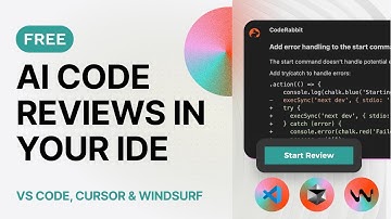 Free AI code reviews in your IDE | VS Code code reviews  | Cursor | Windsurf