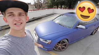 FINALLY revealing my new car! *DREAM COME TRUE* | Garrett Ginner