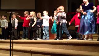 Aaron Preschool Christmas Program Part 2