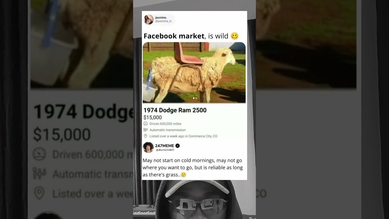 Facebook Marketplace — это не реальное место.