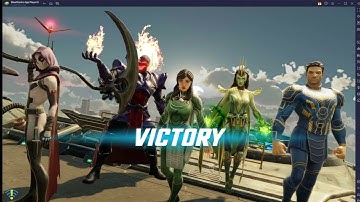 Marvel Strike Force - Incursion Raid 1.1 - Mystic play through