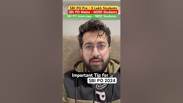 Important Tips for SBI PO 2024 || Aashsh Arora