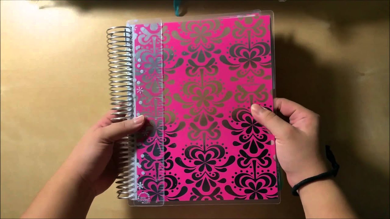 2016 Erin Condren Life Planner Unboxing, Flip Through & Review - YouTube