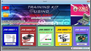 Visual Basic(VB) Interface with Arduino Application Training Kit screenshot 3