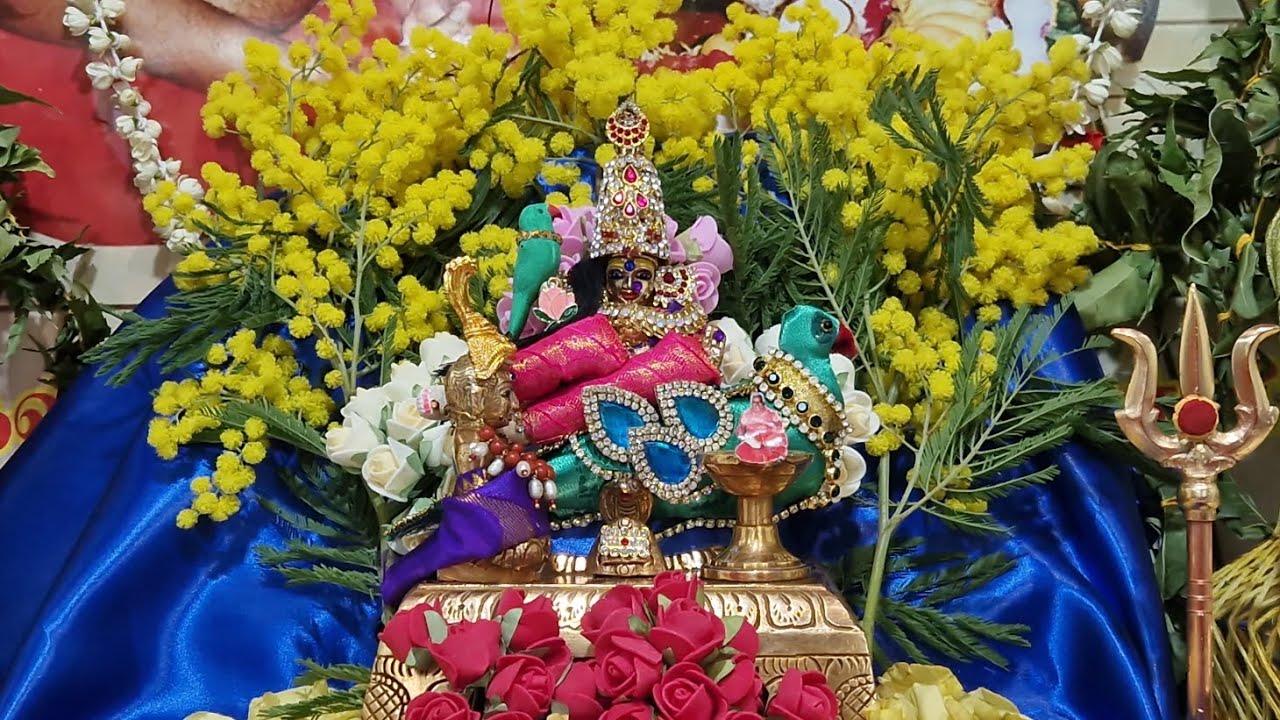 கிளியே... 💕🙏🏼| Melmaruvathur Adhiparasakthi France Aubervillers Mandram | மருவூர் குட்டி கிளி 🦜✨️