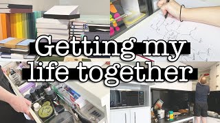 Yearly Reset With Me 💜 Mental and physical decluttering and organisation