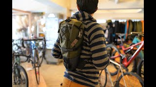 フロントバッグとセットで使って欲しいRawLow Mountain Works Bike'n Hike Bagの紹介です。