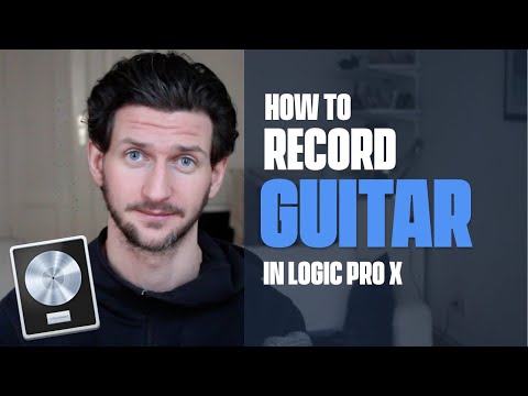 How To Record Guitar In Logic Pro X