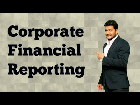 Corporate Financial Reporting NEW syllabus