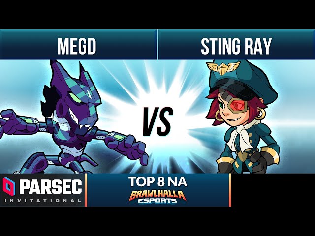 MegD vs Sting Ray - Top 8 - Parsec Invitational 2021 - NA 1v1