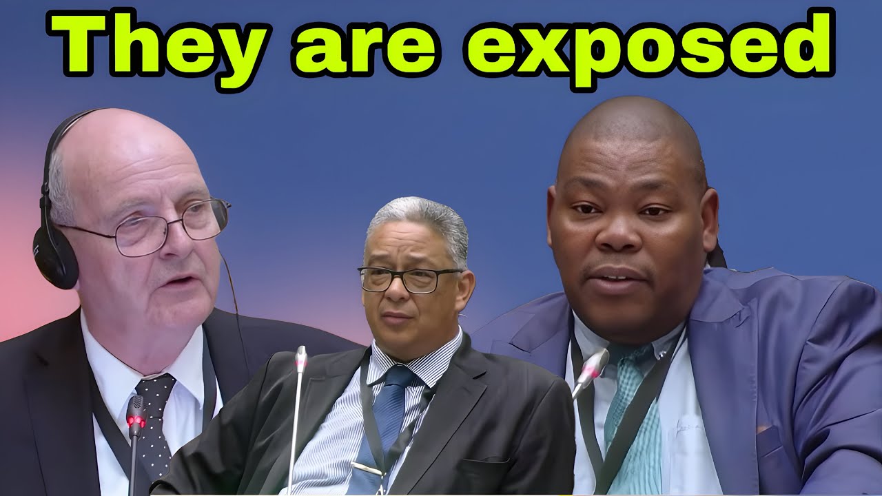 Adv Michael Mashuga exposing Paul O'Sullivan, Robert McBride & Sarah-Jane Trent.